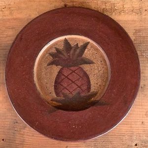 Pineapple Decorative Primitive Decor Plate
